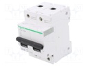 Circuit breaker; 230/400VAC; Inom: 100A; Poles: 2; DIN; Charact: B