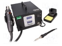 Hot air soldering station; digital; ESD; 900W; 100÷500°C; Plug: EU