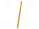 Test needle; Operational spring compression: 8mm; 5A; Ø: 1.3mm
