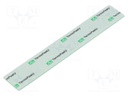 Tape: heat transfer; L: 130mm; W: 20mm; D: 1mm; 1.5W/mK