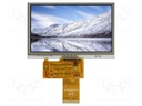 Display: TFT; 4.3"; 480x272; Illumin: LED; Dim: 105.5x67.2x2.95mm