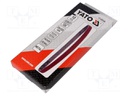 Endless sanding belt; L: 520mm; W: 20mm; Application: YT-09742