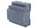 Programmable relay; 10A; IN: 8; Anal.in: 0; Analog.outputs: 0; OUT: 4