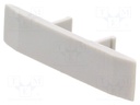 Protection; Application: ZUG-6; grey; Width: 8.2mm; polyamide
