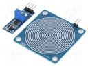 Module: rain detector; Dim: 50x50mm; 3÷5VDC; Board dim: 37x13mm