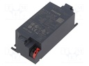 Power supply: switched-mode; LED; 46W; 31÷46VDC; 1000mA; IP20; 105g