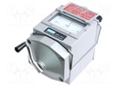 Meter: insulation resistance; analogue; 0÷500MΩ @ 500V; 500V