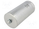 Capacitor: polypropylene; 100uF; Leads: M10 screws; ESR: 3mΩ; C44A