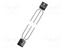 Transistor: PNP; bipolar; 30V; 0.1A; 500mW; TO92