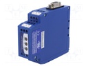 Converter; RS232/RS422/RS485; 10÷30VDC; DIN; 25x79x95mm; -40÷80°C