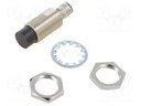 Sensor: inductive; Output conf: PNP / NO; 0÷16mm; 10÷30VDC; M18