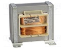 Transformer: mains; 20VA; 230VAC; 12V; 12V; 0.84A; 0.84A; IP00