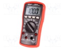 Digital multimeter; LCD (6000),with a backlit; -50÷1000°C