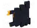 Socket; PIN: 8; 6A; 240VAC; Mounting: DIN; Series: SNR,ST