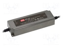 Power supply: switched-mode; LED; 120W; 30VDC; 18÷30VDC; 4A; IP67