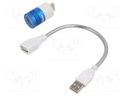 Torch: USB LED; RGB LED; 35/60/120lm