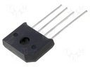 Single-phase bridge rectifier; Urmax: 600V; If: 8A; Ifsm: 200A; KBU