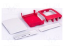 Case; Raspberry Pi 3 B,Raspberry Pi 3 B+; Enclos.mat: ABS