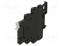 Relay: interface; SPST-NO; Ucntrl: 24VDC; 2A; Uswitch: 3÷33VDC; DIN
