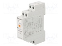 Relay: timer; bistable,monostable; NO; 230VAC; DIN; 16A; -10÷60°C