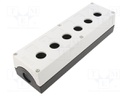 Enclosure: for remote controller; X: 85mm; Y: 280mm; Z: 64mm; black