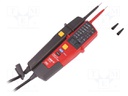 Tester: electrical; VAC: 12/24/50/120/230/400/690V; IP65