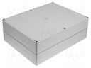 Enclosure: multipurpose; X: 230mm; Y: 300mm; Z: 110mm; EURONORD; grey