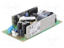 AC/DC Open Frame Power Supply (PSU), ITE & Medical, 1 Output, 60 W, 80V AC to 264V AC