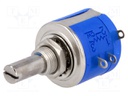 Potentiometer: shaft; multiturn; 50kΩ; 2W; ±5%; 6.35mm; linear