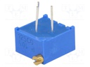 Potentiometer: mounting; multiturn; 1MΩ; 500mW; THT; ±10%; linear