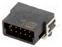 Connector: PCB to PCB; male; PIN: 10; 1.27mm; Series: har-flex; 2.3A