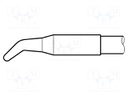 Tip; bent conical; 1.7mm; longlife
