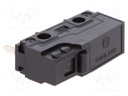 Microswitch SNAP ACTION; without lever; SPDT; 3A/250VAC; ON-(ON)