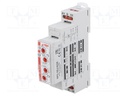 Timer; 1s÷10days; SPDT; 24VDC/16A,250VAC/16A; 230VAC; DIN; PIN: 6