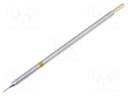 Tip; conical sloped; 1.2mm; 350÷398°C; sloped 60°