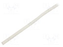 Insulating tube; Mat: glass fibre coated  with silicone rubber