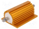 Resistor: wire-wound; with heatsink; screw; 22Ω; 250W; ±1%