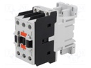 Contactor: 3-pole; NO x3; 26A