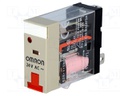 Relay: electromagnetic; SPDT; Ucoil: 24VAC; 10A/250VAC; 10A/30VDC