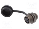 Socket; female; ST12; PIN: 3; IP67; 13A; soldering; 250V; 2mm2