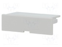 Stopper; for enclosures; grey