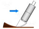 Tip; knife,cutting; 9.9x12mm; longlife