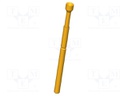 Needle-like test probe; Operational spring compression: 2.7mm