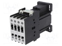 Contactor: 3-pole; NO x3; Auxiliary contacts: NO; 24VDC; 9A; CEM