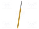 Test needle; Operational spring compression: 8mm; 5A; Ø: 1.3mm
