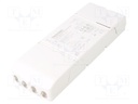 Power supply: switched-mode; LED; 25W; 20÷50VDC; 350÷1050mA; IP20