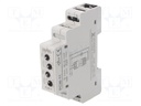 Timer; 0,1s÷10days; SPDT; 250VAC/16A; 230VAC; DIN; -10÷55°C; PIN: 5