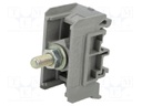 Rail mounted connector Entrelec