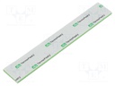 Tape: heat transfer; L: 130mm; W: 20mm; D: 2mm; 1.5W/mK