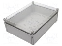 Enclosure: multipurpose; X: 330mm; Y: 440mm; Z: 145mm; INDUSTRIAL